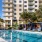 outdoor resort style apartment pool 1333 South Ocean apartments in Pompano Beach