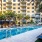 resort inspired pool at 1333 South Ocean apartments in Pompano Beach