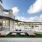 shaded outdoor greenspace by the water at 1333 South Ocean apartments in Pompano Beach