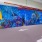 ocean mural in apartment parking garage at 1333 South Ocean apartments in Pompano Beach